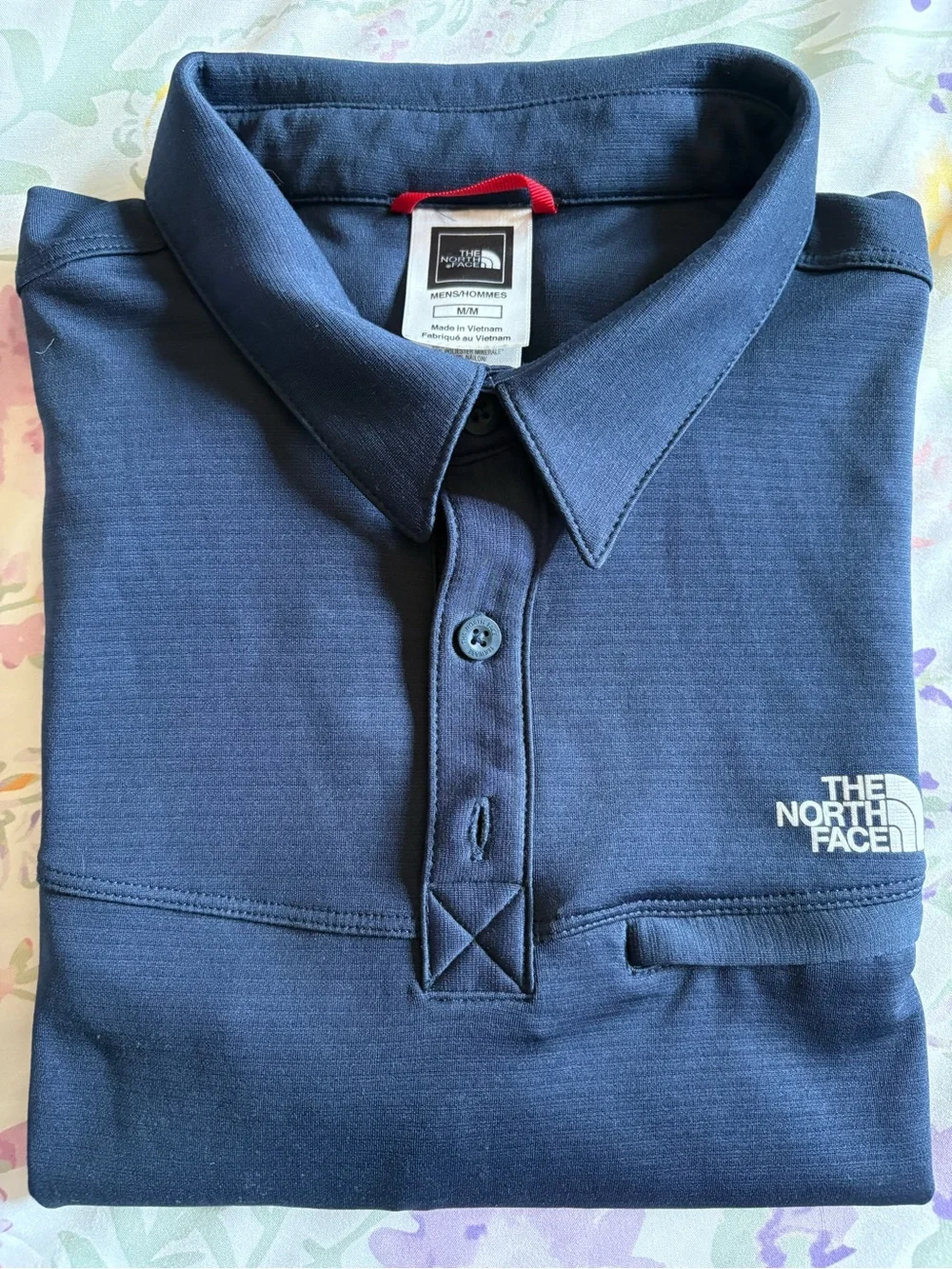 The North Face Men's Navy Blue Polo Shirt